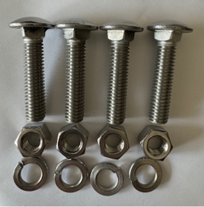 Picture of #2136SS ~ Headlight Bar Bolt Set Stainless Steel