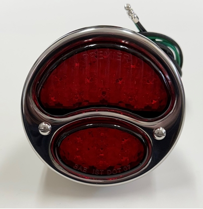 Picture of A13404LED12RL ~ Complete LED Tail Light - 12V RED/LEFT